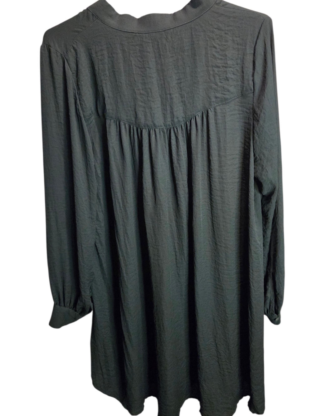 H&M V-Neck Button Tunic / Shirt Dress - Picture 2 of 4